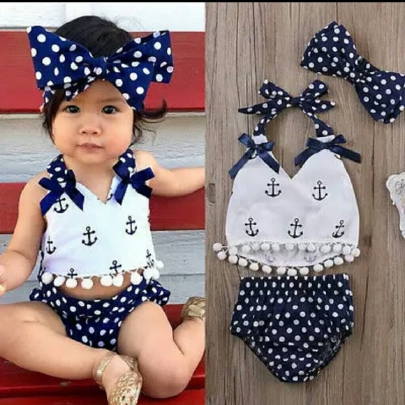 Other - NWT! Baby Sailor Summer Outfit